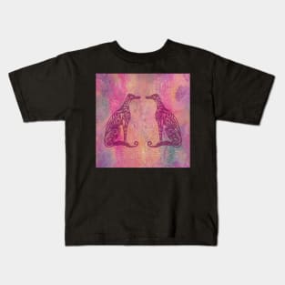 A Greyhound for All Seasons - Autumn Kids T-Shirt